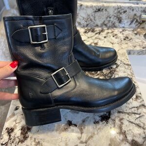 New Frye Moto Boots